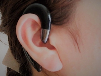 Bluetoothイヤホン耳掛けタイプ